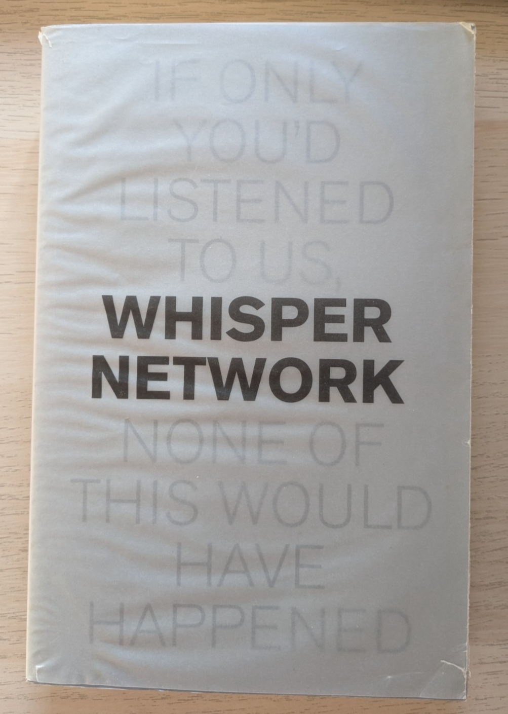 WHISPER NETWORK by CHANDLER BAKER - Sphere - 2019 - Paperback* PROOF *