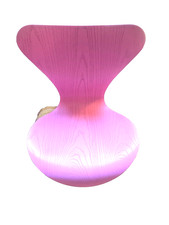 Fritz Hansen Serie 7 Arne Jacobsen Design Sitzschale Orchidee L 51 1997