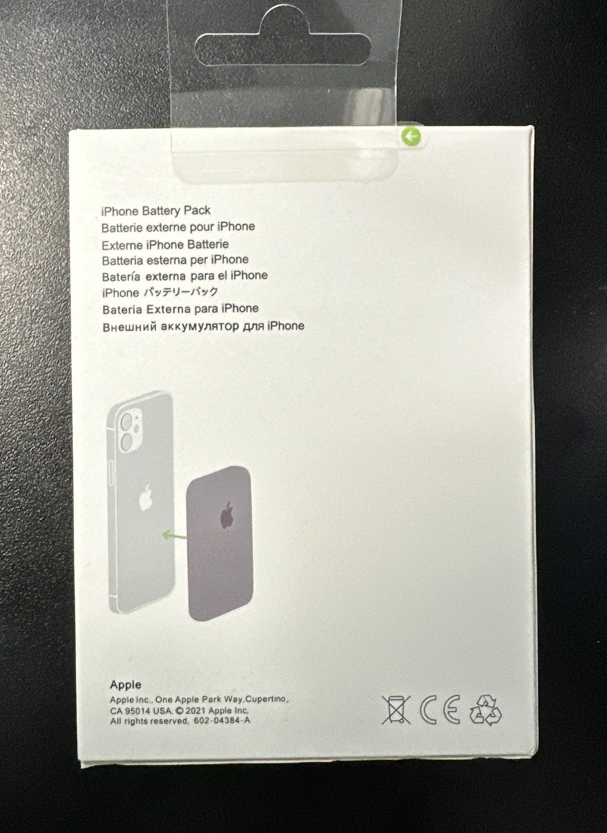 Apple MagSafe A2384 Lightning Battery Charger - White for sale