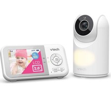 Image of VTECH VM3263 2.8" Pan & Tilt Video Baby Monitor - White
