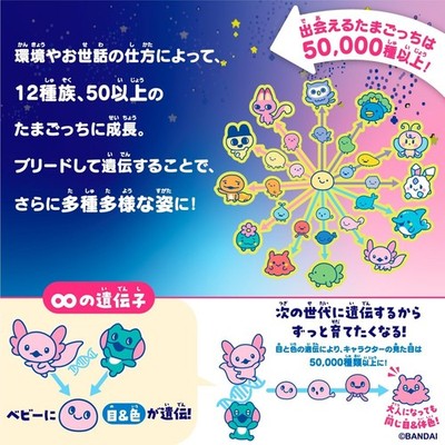 Bandai Tamagotchi Paradise Purple Sky Color 2025 From Japan Fedex
