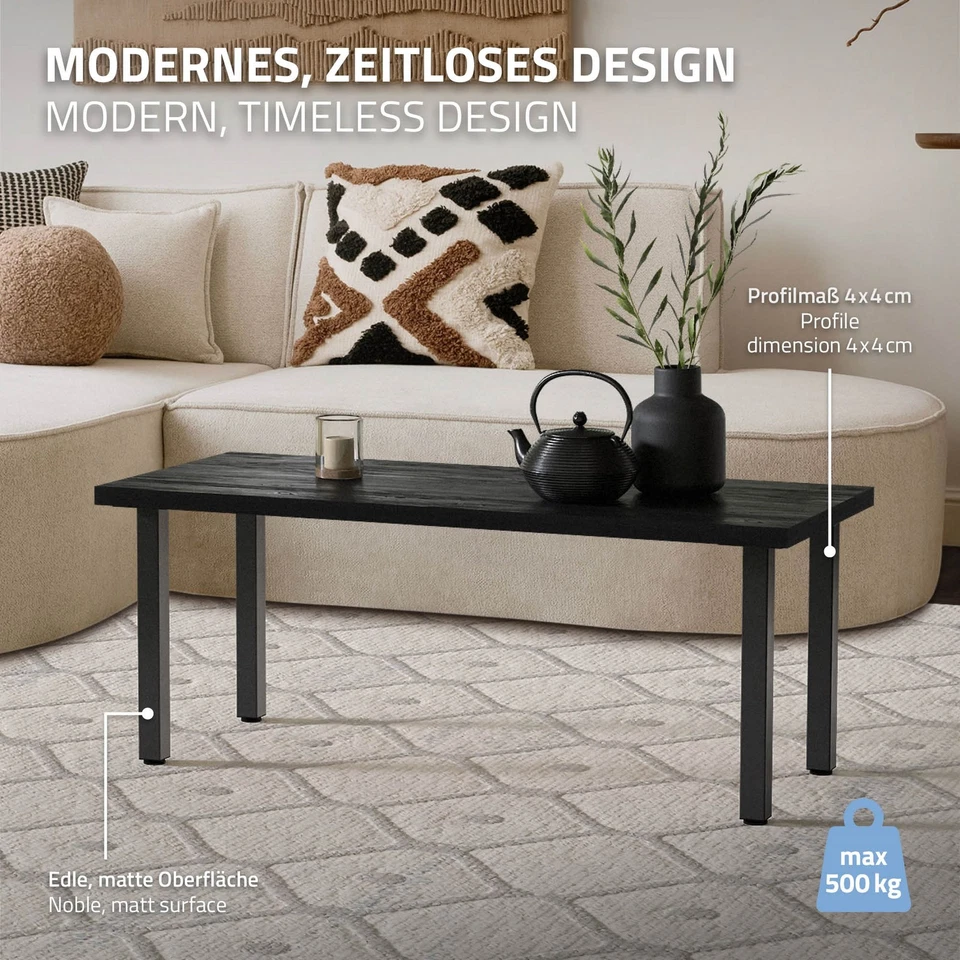 4x Patas de mesa 42cm de acero gris oscuro pies para muebles de altura regulable - Imagen 4 de 4