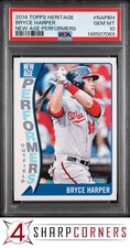 2014 TOPPS HERITAGE NEW AGE PERFORMERS #NAPBH BRYCE HARPER PSA 10