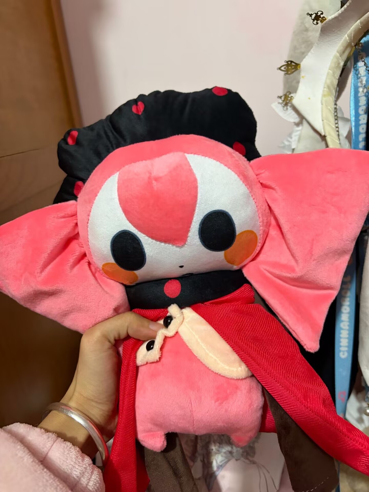 Muñeco de peluche 33 cm Puella Magi Madoka Magica Charlotte juguete de peluche llavero regalo