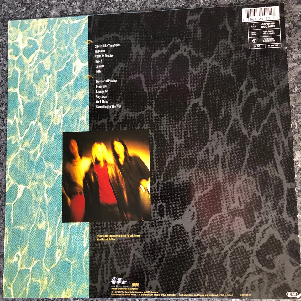 Nirvana Nevermind · Lp · 1992, photo 4 of 5