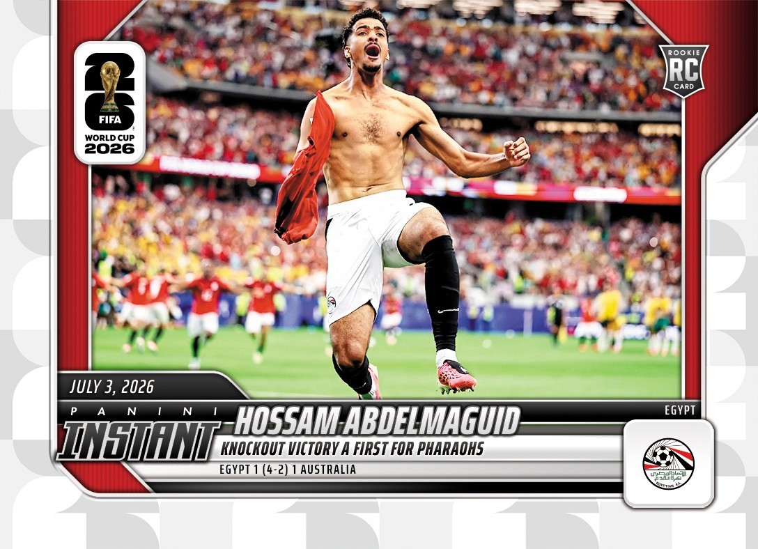 2026 Panini Instant FIFA World Cup #195 Hossam Abdelmaguid Egypt RC PRESALE