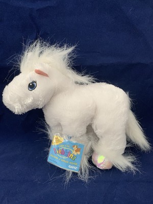 Webkinz White Unicorn HM069 Sealed Code Attached New Retired Ganz Toy Plush