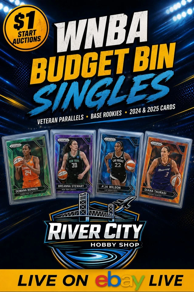 WNBA Budget Bin Singles - $1 Starts