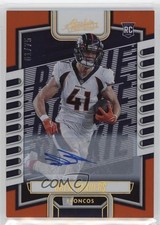 2023 Absolute Rookies Orange Spectrum Signatures 1/75 Drew Sanders Auto 1k0w