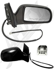 APDTY 0662555 Side View Mirror Assembly Power w/o Heat Fits 1998-2003 Sienna RGT