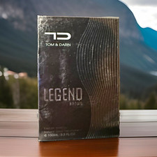 Tom & Darin Legend Brown Eau de Parfum Spray, 3.3 fl oz Regular Size