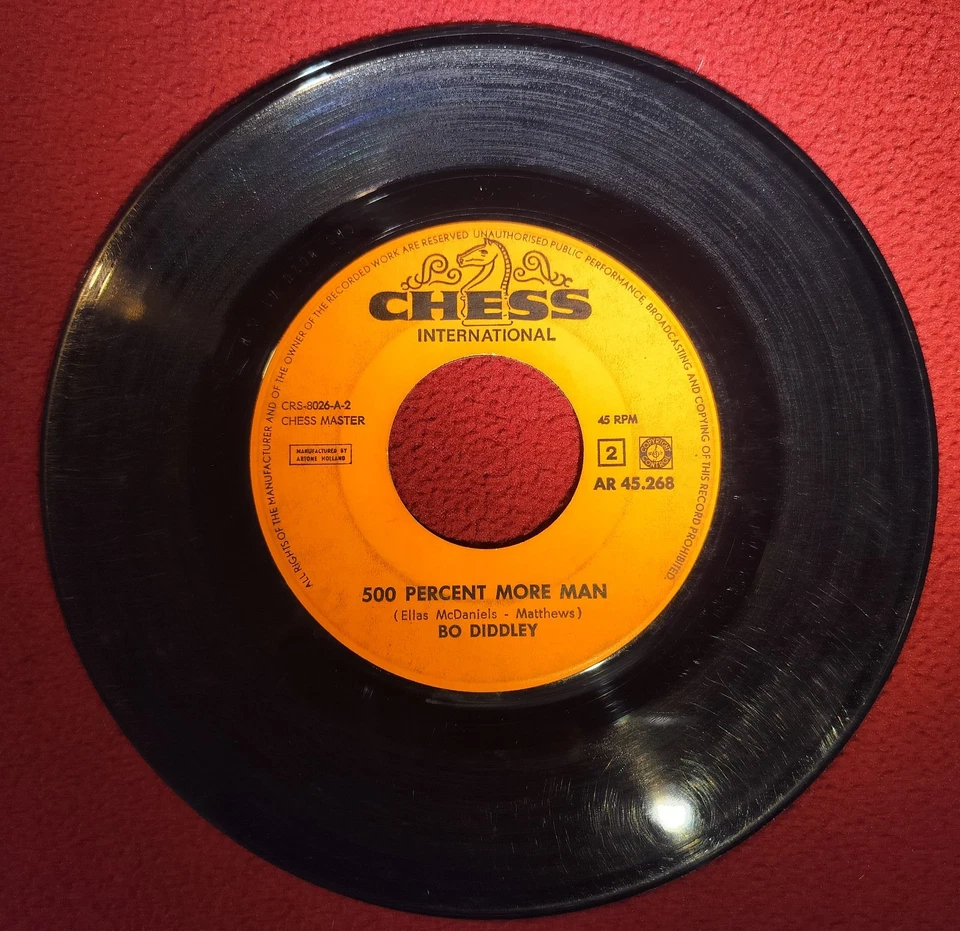Bo Diddley-500 Percent More Man/We're Gonna Get Married/45rpm/ 1967/Dutch Press - Image 3 of 4
