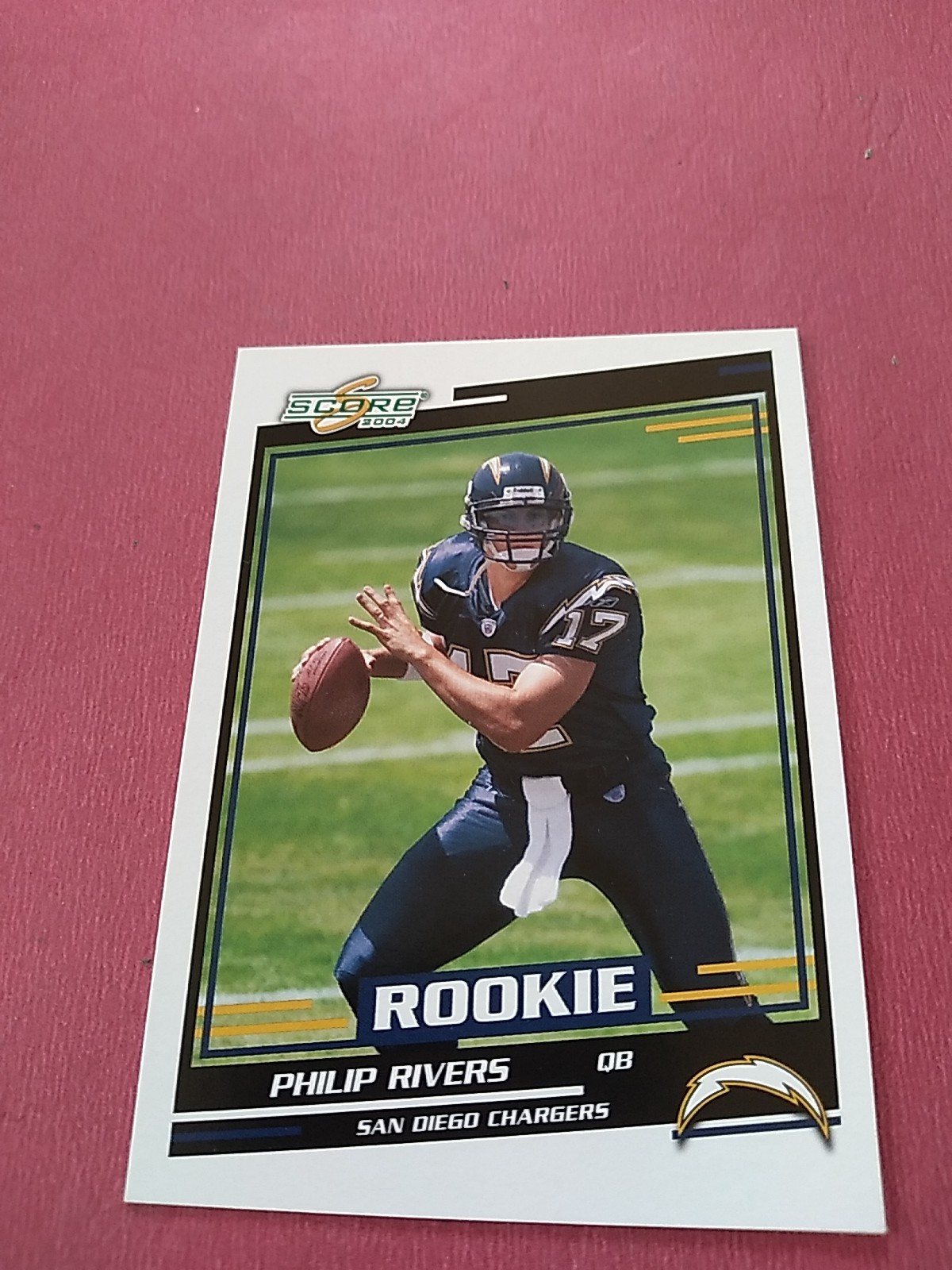 2004 Score Philip Rivers San Diego Chargers #374 (RC)