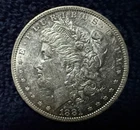 1881-O New Orleans Mint Morgan Silver Dollar - High Grade AU+