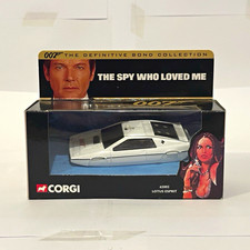 Corgi James Bond 007 Lotus Esprit 1977 1:36 Diecast White Boxed 65002