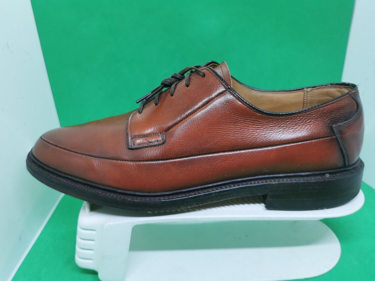 靴 Hanover Cordovan Slip-on BROWN Vintage Hanover Men's Brown Shell Cordovan Oxford Dress Shoe's