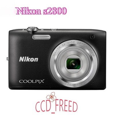 Nikon COOLPIX S2800 Digital Camera 20.0 MP 5x Optical Zoom Auto
