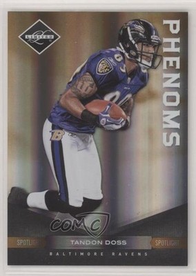 2011 Panini Limited Phenoms Spotlight Gold 2/25 Tandon Doss #198 Rookie RC 0jd0