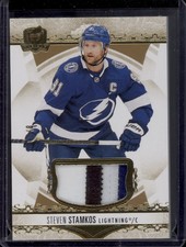 2022-23 The Cup Steven Stamkos 3-Color Patch Gold Foil SSP /8