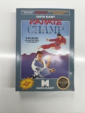 ONLY BOX, Karate Champ Orig Box, - NES Nintendo 1986