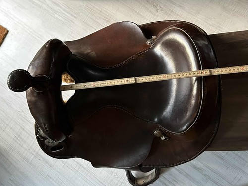 Diamond C Westernsattel RoundSkirt Kurz Schmal dunkelbraun - Bild 9 von 12