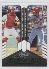 2022 Absolute Historical Duals Retail Green Joe Morgan Johnny Bench HOF 0it8