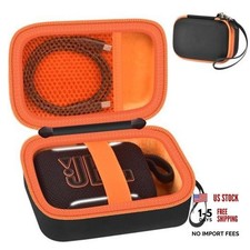 Hard Speaker Carrying Case for JBL Go 5/Go 5.9  3.9  2.8 inches Orange Inner