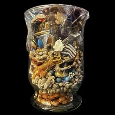 5lb mystery Jewelry Lot / Craft Repair Repurpose. Vintage to Modern .