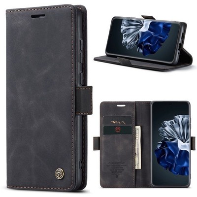 Magnet Leder Wallet Hülle für Huawei P40-P20 Serie inklusive Datenkabel