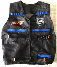Nerf N Strike Elite Tactical Vest One Size Fits All Used Genuine NERF