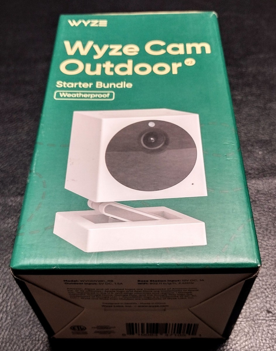 Open Box WYZE V2 WVODV2B1_RB 1080p Wireless Smart Home IP Camera W