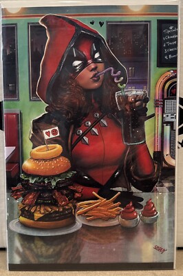 DEADPOOL #7 EXCLUSIVE VIRGIN - 1ST DAUGHTER ELLIE AS DEADPOOL - SZERDY - LTD 1K