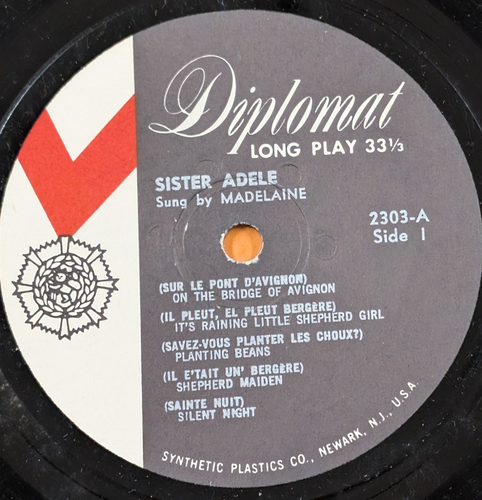 Sister Adele Dominique And Ten Other Songs Sung By Madelaine Vinyl LP 33 RPM - Picture 17 of 19