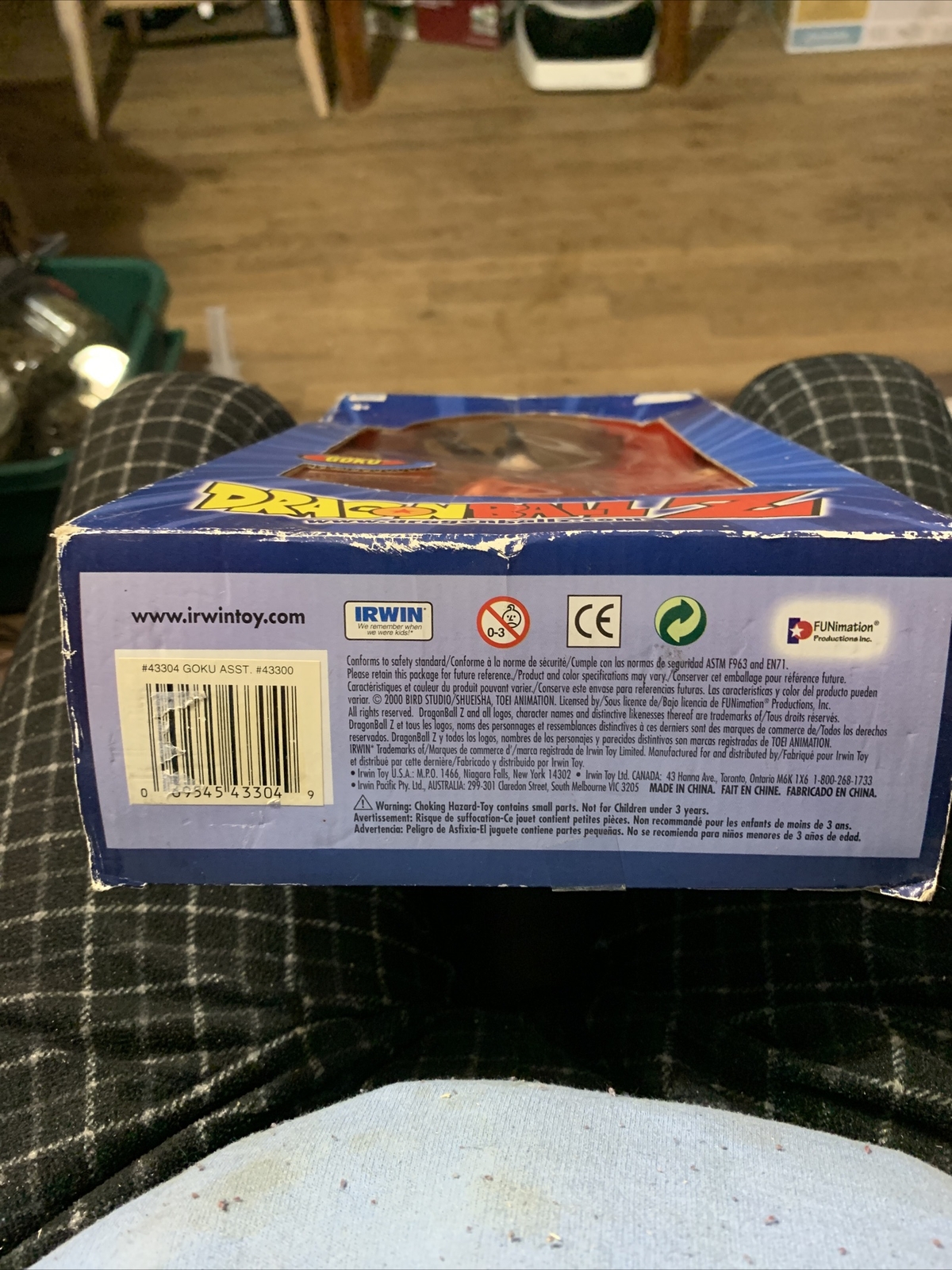 dragon ball z Toy goku 13 inch figure 2000 vintage rare Brand New Out