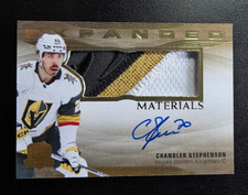 2022-23 The Cup Expanded Materials Chandler Stephenson Patch Autograph #EM-CS