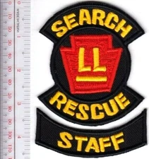 US Civil Air Patrol CAP Ranger School Search & Rescue Staff Rocker NO TARIFF