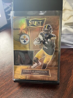 2021 Select Diontae Johnson  Bronze prizm SS-DJO /49 Player Worn Steelers