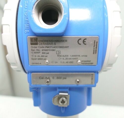 ENDRESS & HAUSER Cerabar PMC71-ACC1S62DANT Pressure, capacitive - Picture 2 of 7