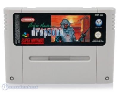 Nintendo SNES Spiel - Archer MacLean's Super Dropzone Modul