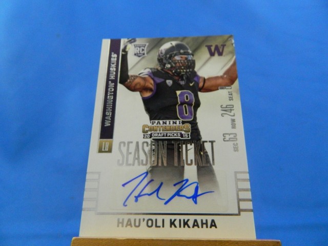 Hau'oli Kikaha Contenders Draft Picks 2015 RC Rookie Autograph Auto Hawaii