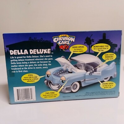 THE CHEVRON CARS DELLA DELUXE RARE COLLECTIBLE WITH OPENING AND