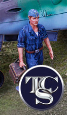 COLLECTORS SHOWCASE ME262 WWII PLANE LUFTWAFFE CS01195 GROUND CREW