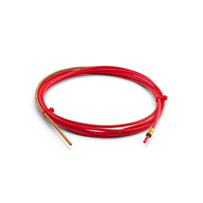 4 Meter Binzel Style Aluminium MIG Liner 1.0mm to 1.2mm - Red
