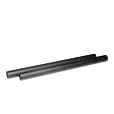 NICEYRIG 2pcs 20cm 8" 15mm Carbon Fiber Rod for DSLR Camera Rig Rail System