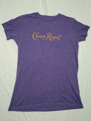 Crown Royal Purple T-Shirt Light Weight Top Women's Small S Nice
