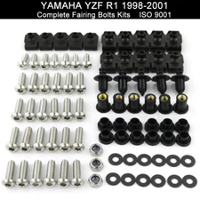 Complete Fairing Bolts Kit Body Screws Fit For 1998 1999 2000 2001 Yamaha YZF R1
