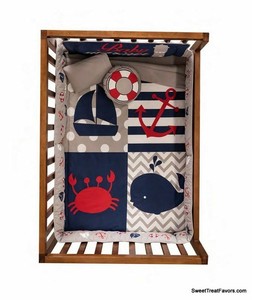 sea crib bedding