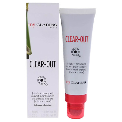 Clarins Clear-Out Blackhead Expert Stick + Mask 1.8oz Each | New Sealed Box