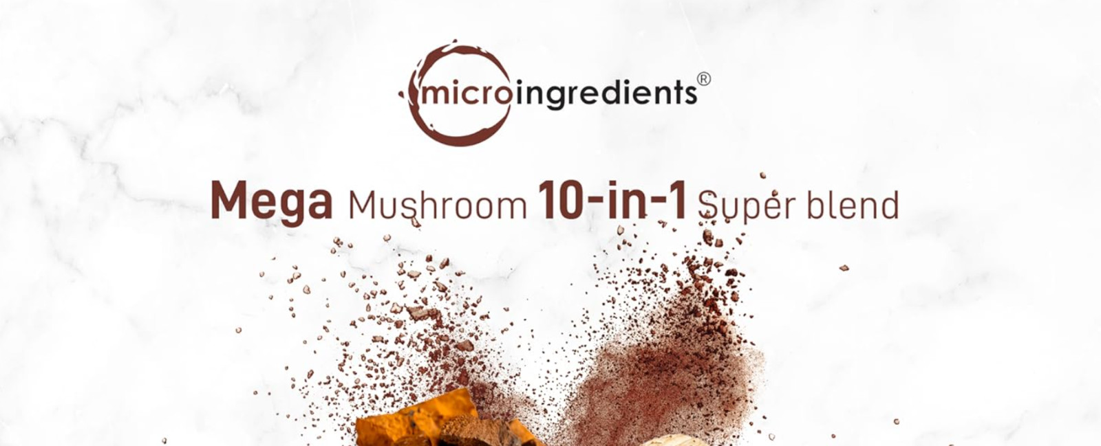 Mushroom Complex Supplement, Organic Mega Mushroom Powder, 5 Oz, 140 Days Supply