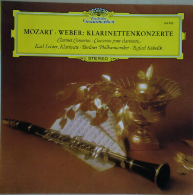 Wolfgang Amadeus Mozart, Carl Maria Von Weber, Karl Leister, Berliner Philharmon